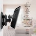 Кронштейн для телевизора Holder LCDS-5039 металлик 10"-26" макс.25кг настенный поворот и наклон