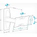 Кронштейн для телевизора Holder LCDS-5063 черный 19"-32" макс.30кг настенный поворот и наклон