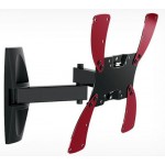 Кронштейн для телевизора Holder LCDS-5046 черный 22"-42" макс.30кг настенный поворот и наклон