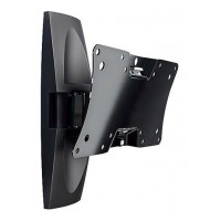 Кронштейн для телевизора Holder LCDS-5062 черный глянец 19"-32" макс.30кг настенный поворот и наклон