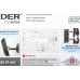 Кронштейн для телевизора Holder LCDS-5064 черный 10"-32" макс.30кг настенный поворот и наклон