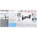 Кронштейн для телевизора Holder LCDS-5064 черный 10"-32" макс.30кг настенный поворот и наклон