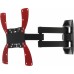 Кронштейн для телевизора Holder LCDS-5066 черный 22"-42" макс.30кг настенный поворот и наклон