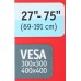 Кронштейн для телевизора Holder LCDS-5070 металлик 37"-55" макс.45кг настенный фиксированный