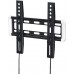 Кронштейн для телевизора Hama H-118632 черный 10"-47" макс.25кг настенный фиксированный