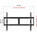 Кронштейн для телевизора Holder LCD-F6607 черный 42"-65" макс.60кг настенный фиксированный