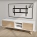 Кронштейн для телевизора Holder LCD-F6607 черный 42"-65" макс.60кг настенный фиксированный