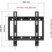 Кронштейн для телевизора Holder LCD-F2608 черный 22"-47" макс.40кг настенный фиксированный