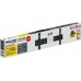Кронштейн для телевизора Holder LCD-F6608 черный 42"-65" макс.45кг настенный фиксированный