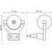 Ночник Gauss DIY0032 пластик розовый