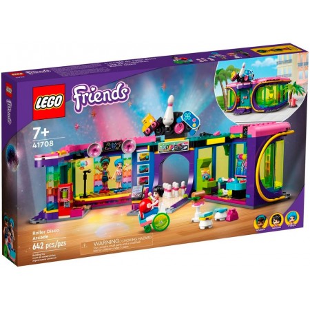 Конструктор Lego Friends Roller Disco Arcade (элем.:642) пластик (7+) (41708)