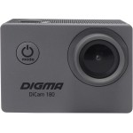 Экшн-камера Digma DiCam 180 серый