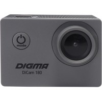 Экшн-камера Digma DiCam 180 серый