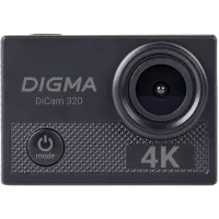 Экшн-камера Digma DiCam 320 черный