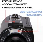 Видеокамера Rekam Allure zoom 1100 черный 10x 3" Touch LCD 4K 125Mb SD+SDHC Flash/Flash