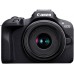 Фотоаппарат Canon EOS R100 черный 24.1Mpix 3" 1080p WiFi RF-S 18-45mm f/4.5-6.3 IS STM LP-E17