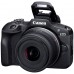 Фотоаппарат Canon EOS R100 черный 24.1Mpix 3" 1080p WiFi RF-S 18-45mm f/4.5-6.3 IS STM LP-E17