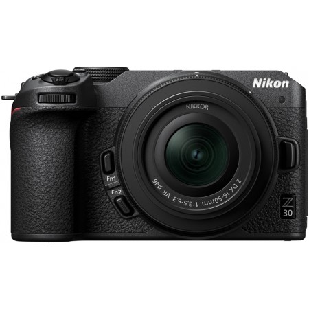 Зеркальный Фотоаппарат Nikon Z 30 Kit черный NIKKOR Z DX 16-50mm f/3.5-6.3 VR 3" 4K SDXC Li-ion