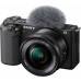 Фотоаппарат Sony Alpha ZV-E10L черный 24.2Mpix 3" 2160p E PZ 16-50 мм F3.5-5.6 OSS NP-FW50