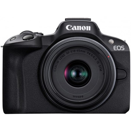 Фотоаппарат Canon EOS R50 черный 24.2Mpix 2.95" 4K WiFi RF-S 18-45mm IS STM LP-E6NH