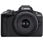 Фотоаппарат Canon EOS R50 черный 24.2Mpix 2.95" 4K WiFi RF-S 18-45mm IS STM LP-E17 (без объектива)