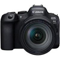 Фотоаппарат Canon EOS R6 Mark II kit черный 1.62Mpix 3" UHD 4K WiFi RF 24-105mm f/4 L IS USM LP-E6NH (с объективом)