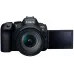 Фотоаппарат Canon EOS R6 Mark II kit черный 1.62Mpix 3" UHD 4K WiFi RF 24-105mm f/4 L IS USM LP-E6NH (с объективом)