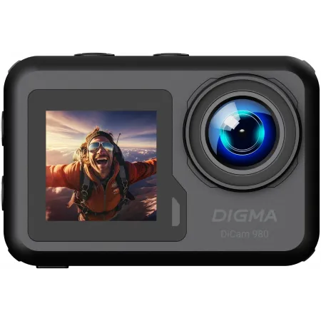 Экшн-камера Digma DiCam 980 1xCMOS 12Mpix черный