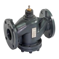 Клапан регулирующий РИДАН VFM-2R PN16 DN65 Kvs55 Tmax150, 2-х ход., седельный, фланец,чугун