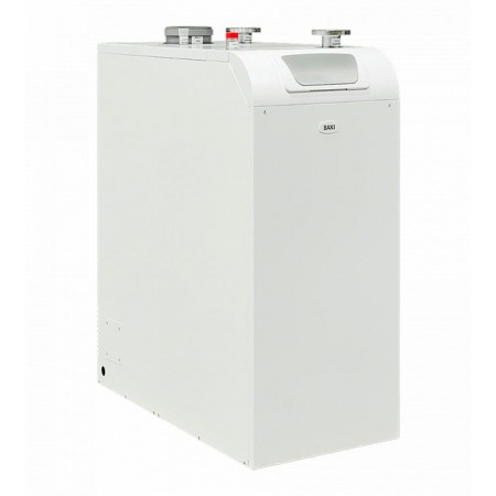 Котел газовый BAXI POWER HT-A 1.500 конденсационный, напольный, 1 конт., откр. кам. сгор.