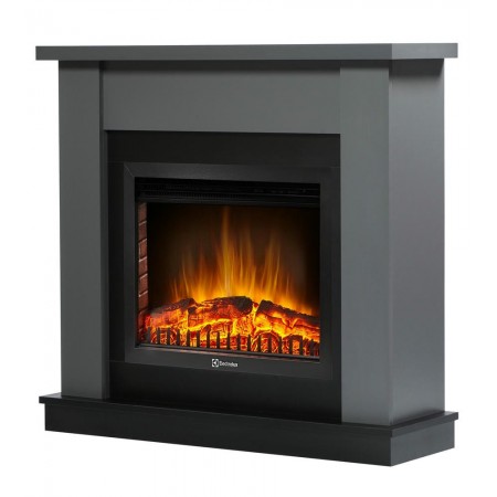 Каминокомплект Firelight: Очаг EFP/P-2720RLS N, портал Canto 25 графит