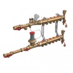 Узел коллекторный Giacomini квартирный 3/4" x 18 /10 зон, GE550Y200 Узел коллекторный Giacomini квартирный 3/4" x 18 /10 зон, GE550Y200