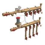 Узел коллекторный Giacomini отопления этажный, подключение тип B2 3/4" x 1/2" / 3, GE553Y023 Узел коллекторный Giacomini отопления этажный, подключение тип B2 3/4" x 1/2" / 3, GE553Y023