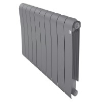 Радиатор биметаллический Royal Thermo Infinity 500 Silver Satin - 10 секц.