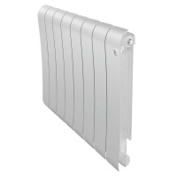 Радиатор биметаллический Royal Thermo Infinity 500 Bianco Traffico - 8 секц. Радиатор биметаллический Royal Thermo Infinity 500 Bianco Traffico - 8 секц.