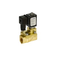 Клапан электромагнитный РИДАН EV220WR, G1, NBR, нормально закр., 0,3-16 бар, с катушкой 220В, 50Гц