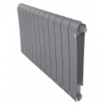Радиатор биметаллический Royal Thermo Infinity 500 Silver Satin VR80 - 12 секц.