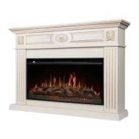 Портал Firelight Siena 42/40/36, слоновая кость с золотой патиной