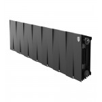 Радиатор биметаллический Royal Thermo PianoForte 200 Чёрный- 14 секц.