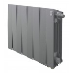 Радиатор биметаллический Royal Thermo PianoForte 300 Серебристый VR80 - 8 секц.