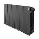 Радиатор биметаллический Royal Thermo PianoForte 300 Чёрный VR80 - 10 секц.