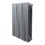 Радиатор биметаллический Royal Thermo PianoForte 500 Серебристый - 6 секц.
