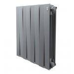 Радиатор биметаллический Royal Thermo PianoForte 500 Серебристый - 8 секц.