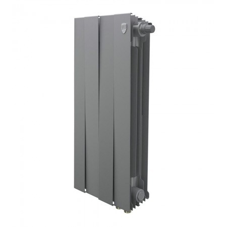 Радиатор биметаллический Royal Thermo PianoForte 500 Серебристый VR80 - 4 секц.