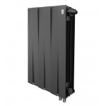 Радиатор биметаллический Royal Thermo PianoForte 500 Чёрный VR80 - 6 секц.
