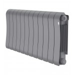 Радиатор биметаллический Royal Thermo Infinity 300 Silver Satin - 12 секц.