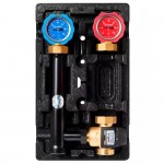 Группа насосно-смесительная VIEIR с термост. трех-м смес. клапаном без насоса VR218-25/6 Группа насосно-смесительная VIEIR с термост. трех-м смес. клапаном без насоса VR218-25/6