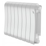 Радиатор биметаллический Royal Thermo Infinity 300 Bianco Traffico VR80 - 8 секц.