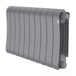 Радиатор биметаллический Royal Thermo Infinity 300 Silver Satin VR80 - 10 секц.