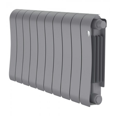 Радиатор биметаллический Royal Thermo Infinity 300 Silver Satin VR80 - 10 секц.